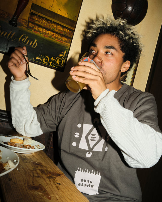 HOUSSE × Bong Sadhu OG LOGO S/S TEE